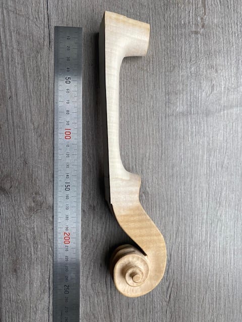 Erste Freihandschnecke und erster Anschäfter