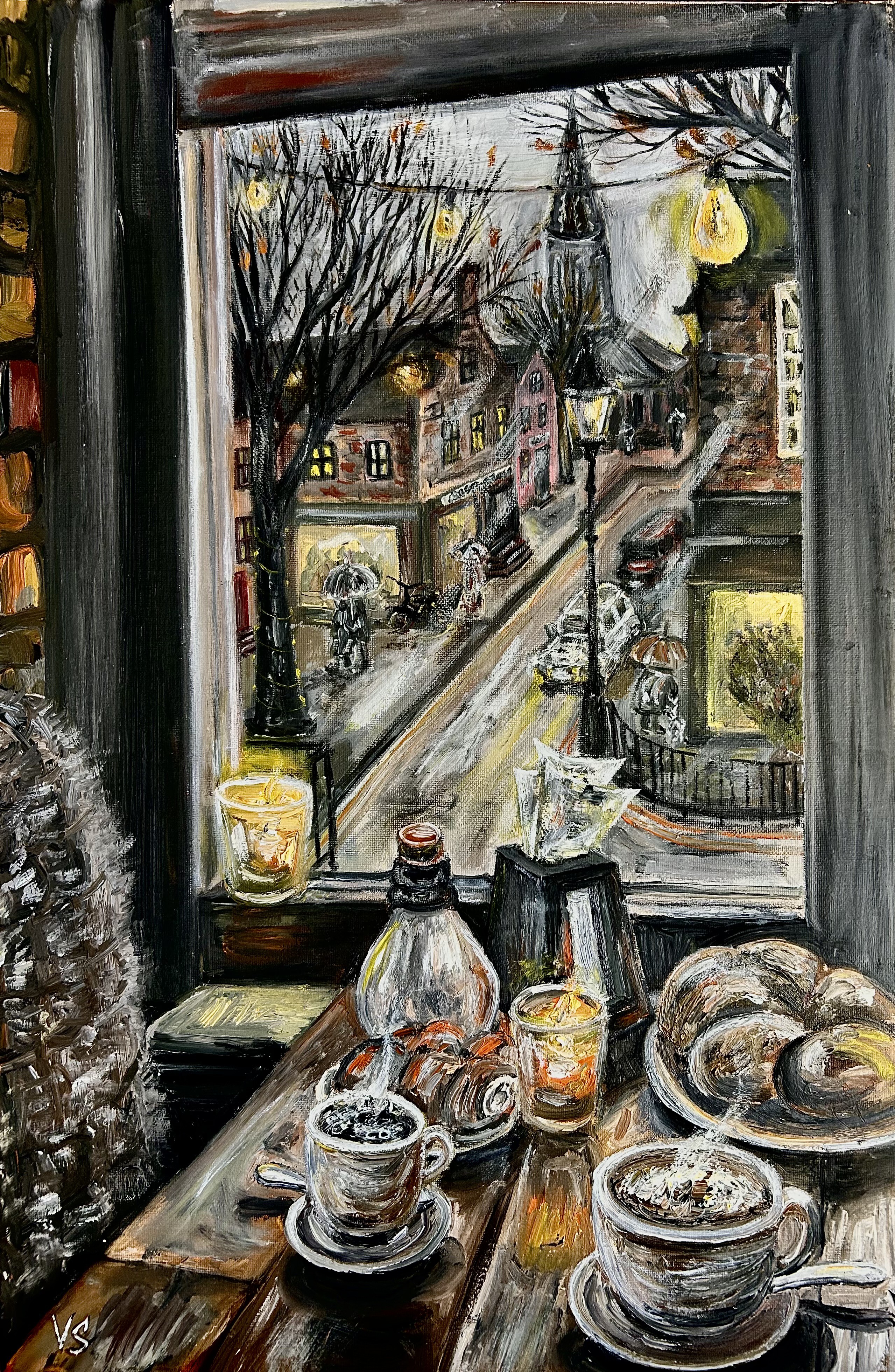Amsterdam — Öl auf Leinwand