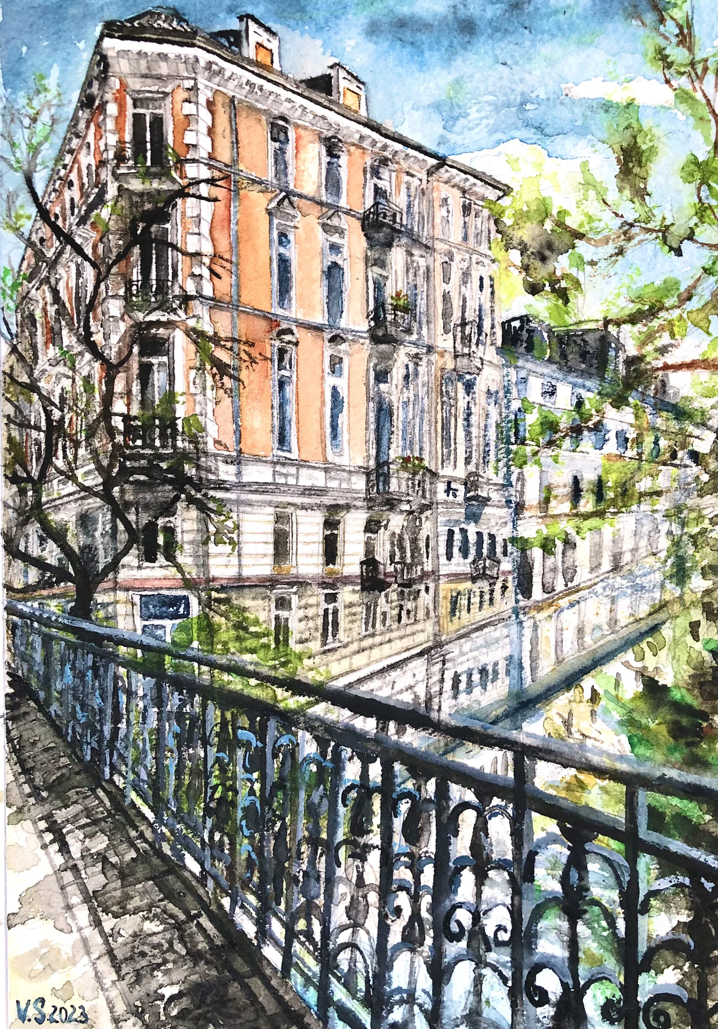 Frühling in Hamburg