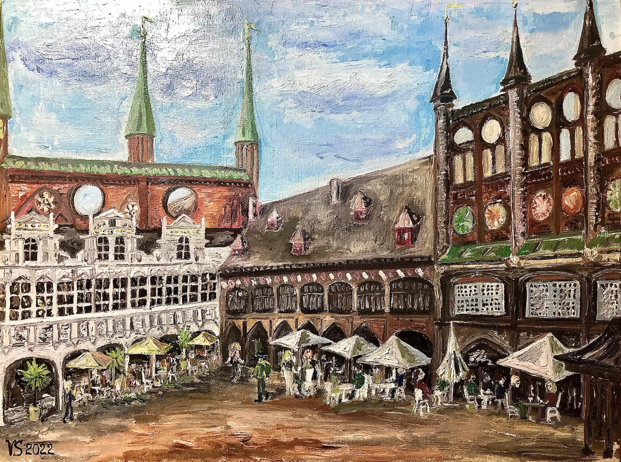 Lübecker Rathausplatz